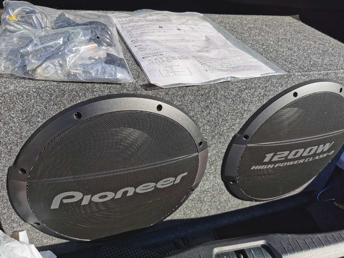 TS-WX1220AH 30cm×2 パワードサブウーファー Pioneer カロッツェリア 
