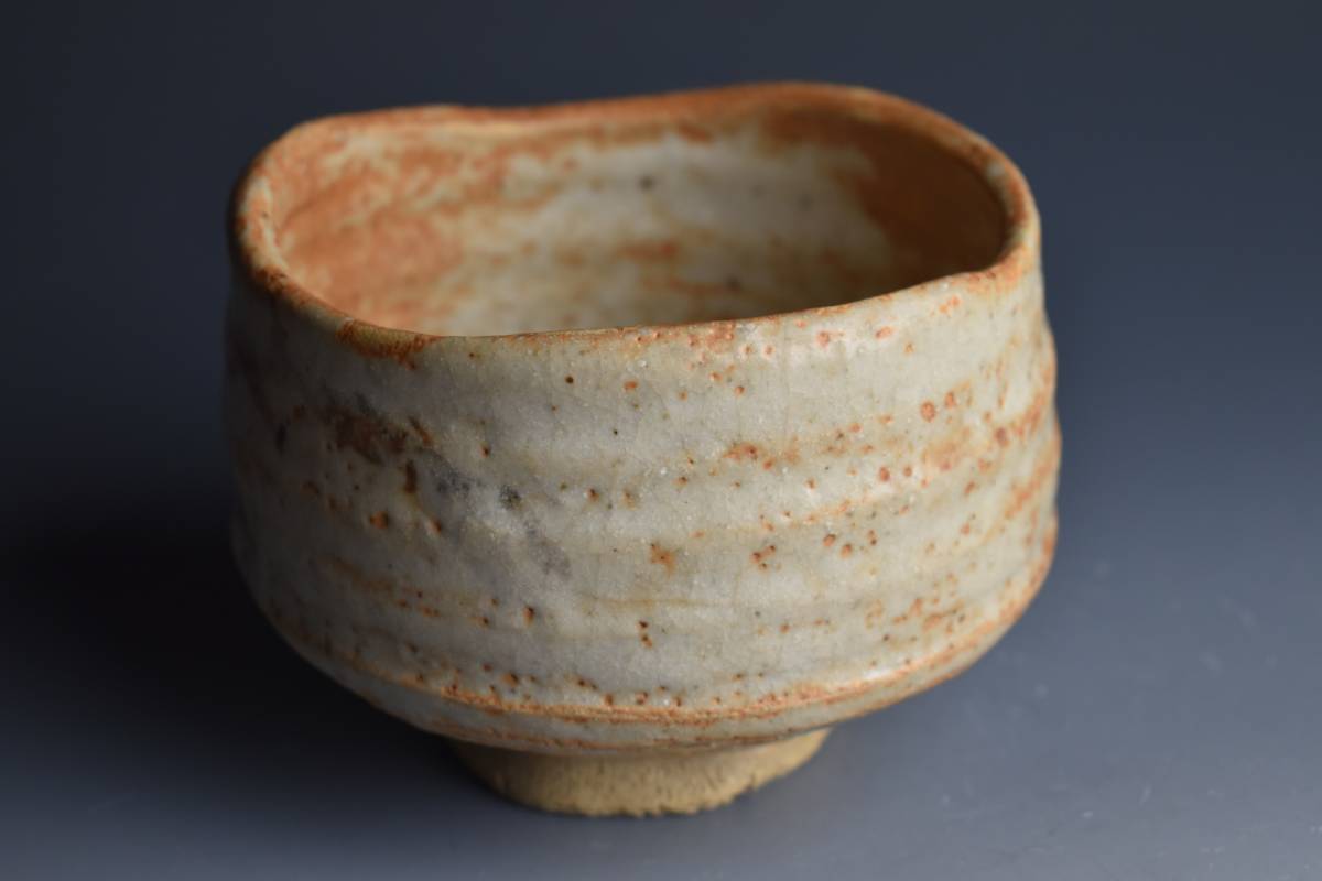 Yahoo!オークション 茶道具 古志野 f483古志野茶碗 茶器 時代物 (絵
