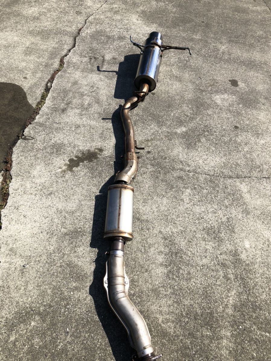 S15シルビアスペックR用ニスモマフラー引き取り限定