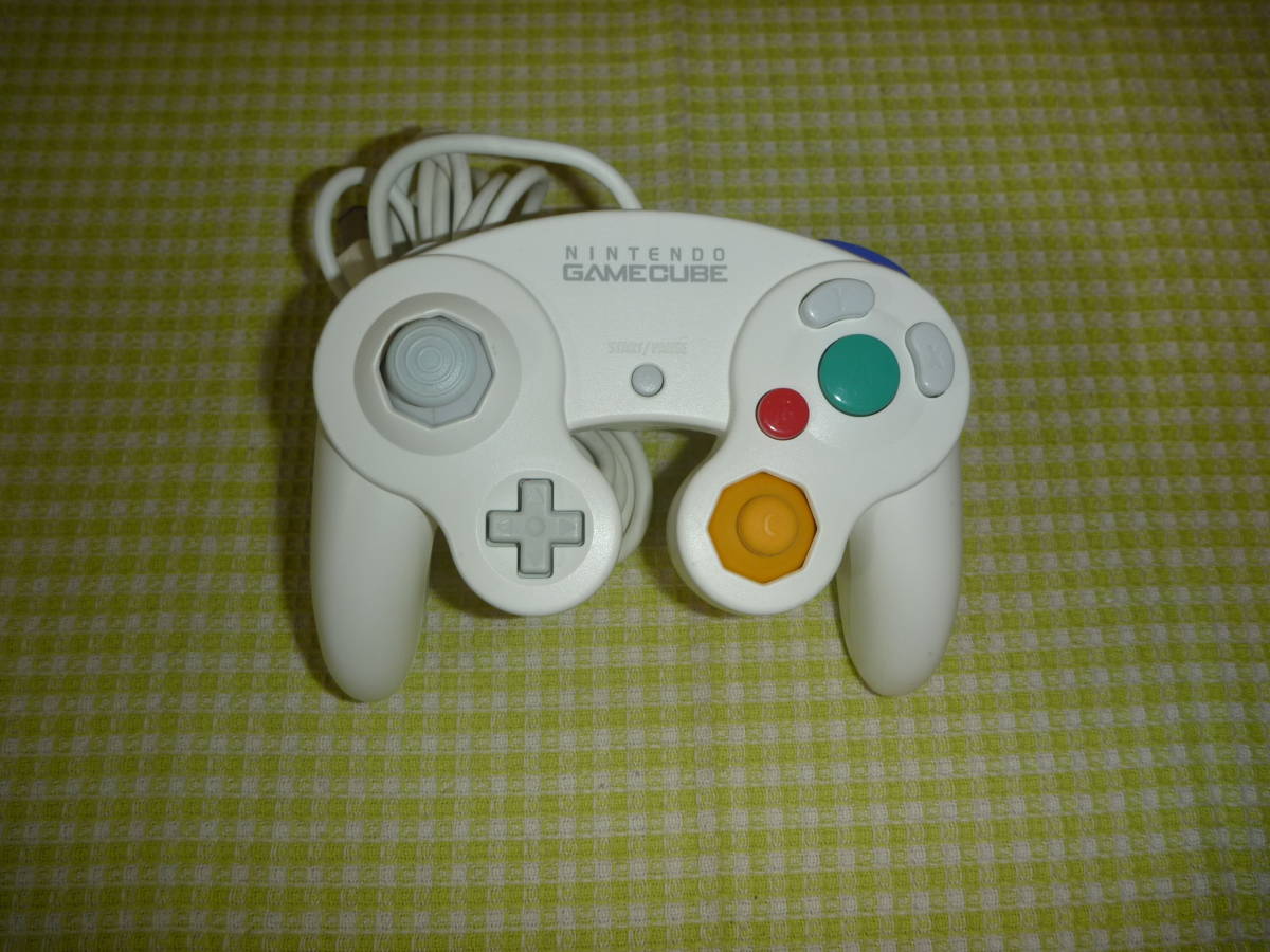 ■即決■ GC ゲームキューブ コントローラ ホワイト レターパックプラス、ゆうパック限定