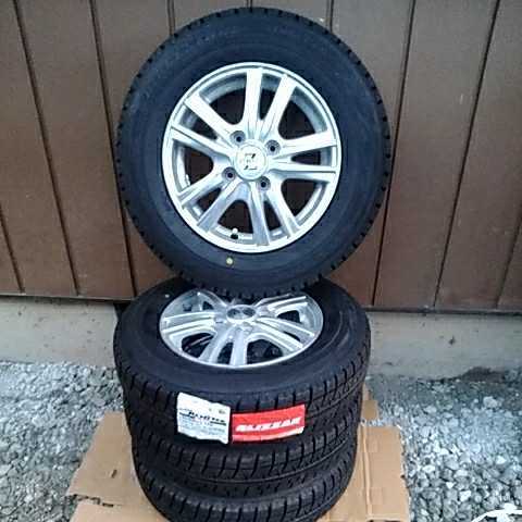145/80R13 レボGZ 16年製 スタッドレス 4本セット タイヤ未使用 GZ REVO