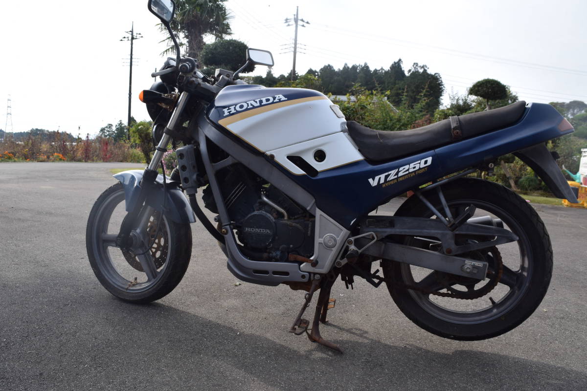 VTZ250 MC15 書付レストアベース、部品取り - Yahoo!オークション 