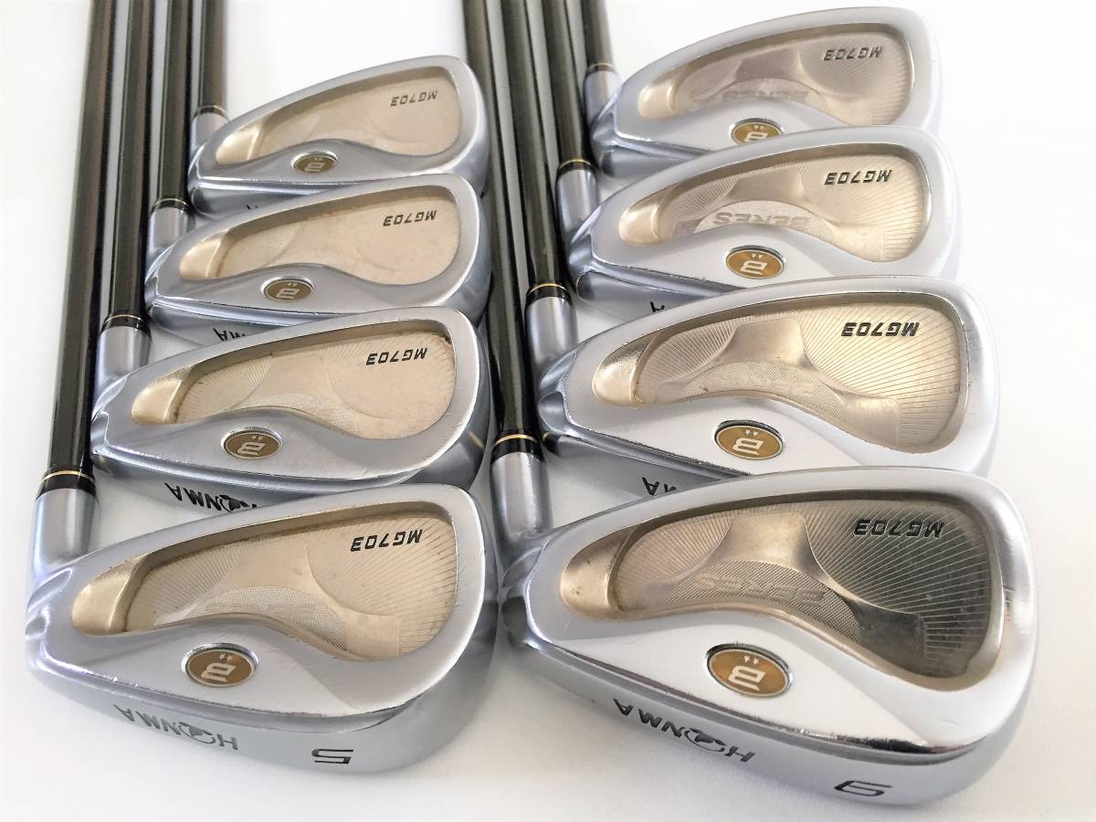 本間 ホンマ HONMA ベレス BERES MG703 アイアン 5-SW 9本 ARMRQ UD49 