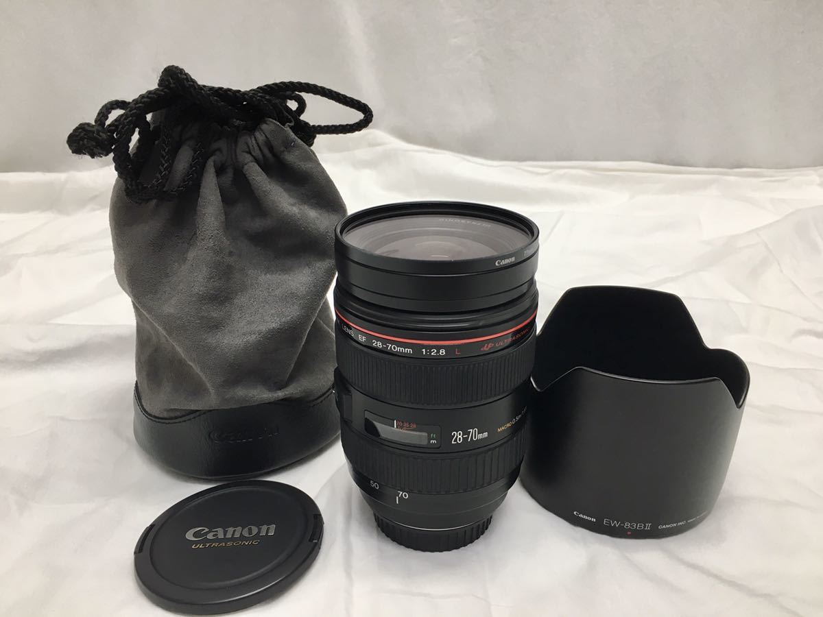 Canon キャノン】大口径標準ズームレンズ EF 28-70mm 1:2.8 L