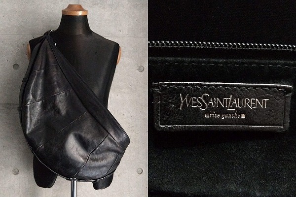 希少♪Yves Saint Laurent rive gauche MADE IN ITALY モンバサ 入手 