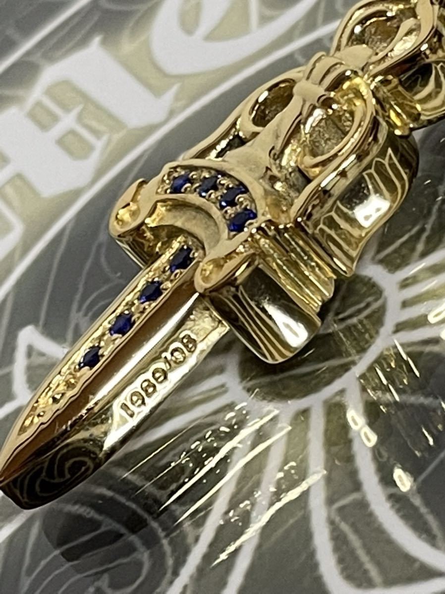 美品◇Chrome hearts◇クロムハーツ◇新品加工◇ダブルダガー ペンダント◇