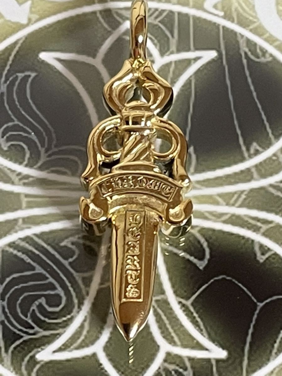 美品◇Chrome hearts◇クロムハーツ◇新品加工◇ダブルダガー ペンダント◇