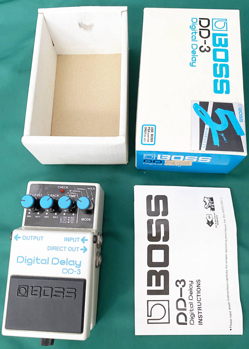 BOSS DD-3 Digital Delay】ボス・デジタルディレイ☆USED☆箱・取説付き☆
