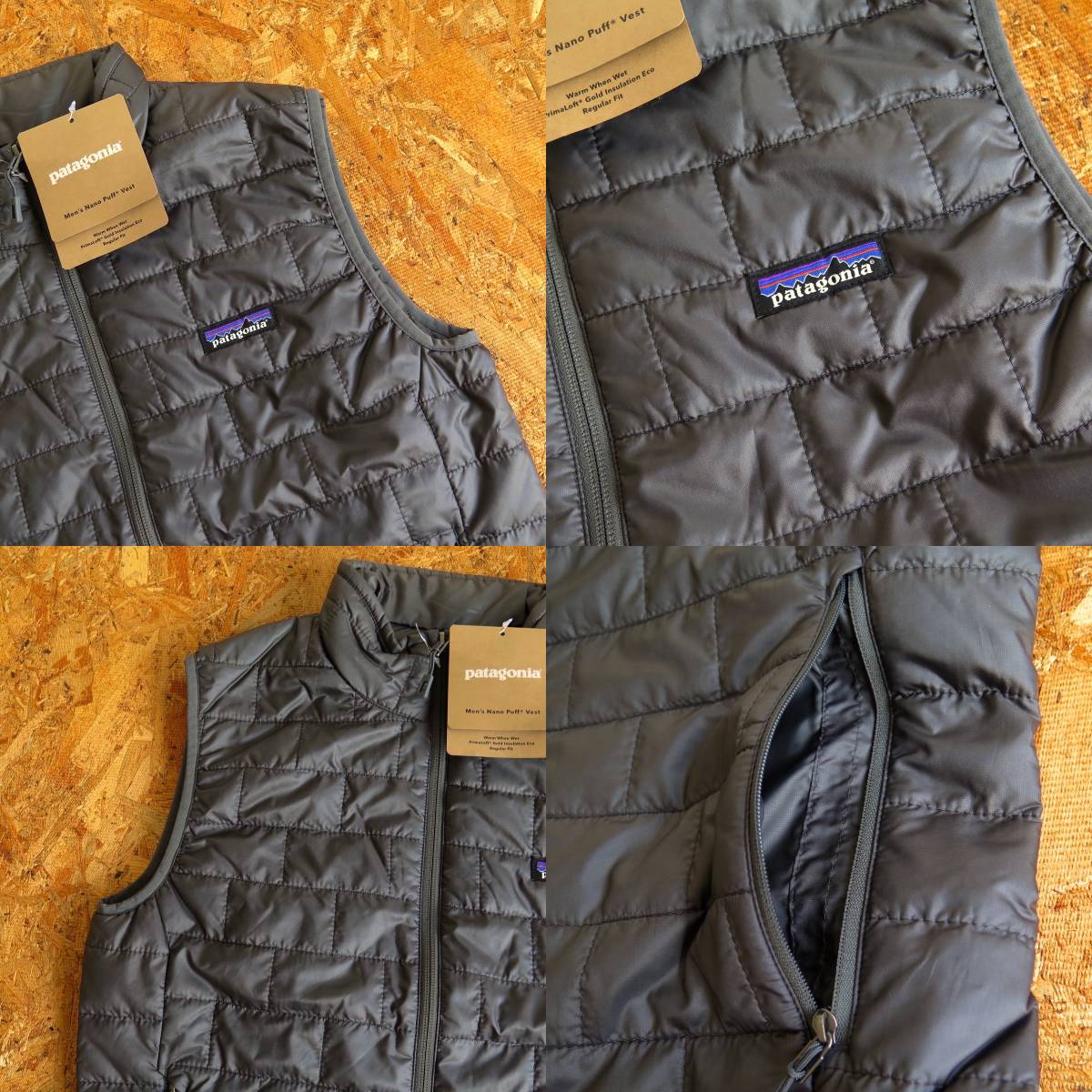 新品☆本物 PATAGONIA MEN'S NANO PUFF VEST XSサイズ パタゴニア