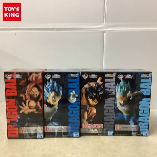 1円～ 未開封 ドラゴンボール超 一番くじ ULTIMATE EVOLUTIION ラストワン 孫 悟空 身勝手の極意 兆、A賞 超サイヤ人4 ゴジータ他