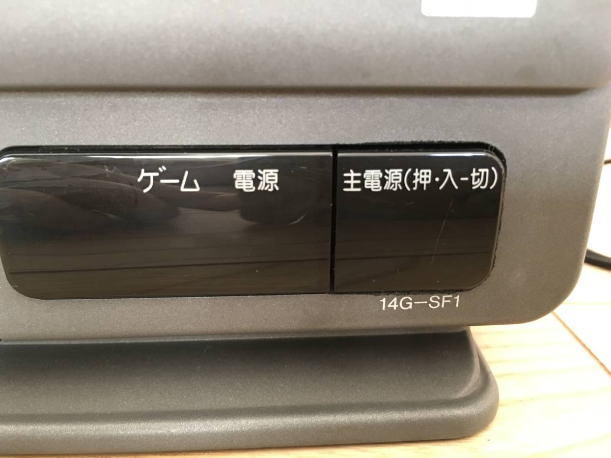 SHARP 14G-SF1 スーパーファミコン内蔵テレビ 14型
