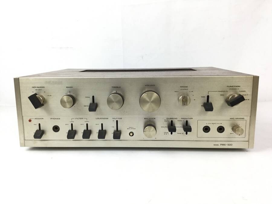 【豊富な，お買い得】 DENON デノン PMA-500 プリメインアンプ 56W 現状品(DENON)｜売買されたオークション情報、yahooの商品情報をアーカイブ公開 - オークファン DENON