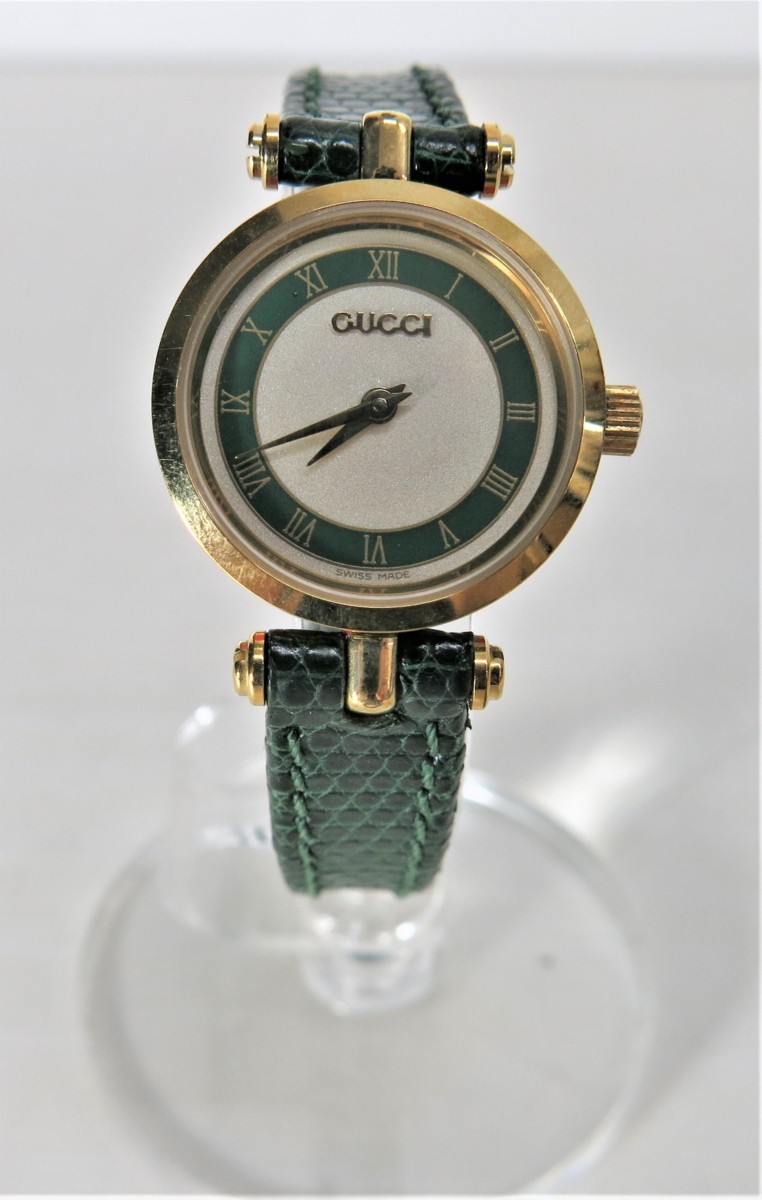 ●秦野店●【現状品】11-7 GUCCI グッチ シェリー ローマン クオーツ