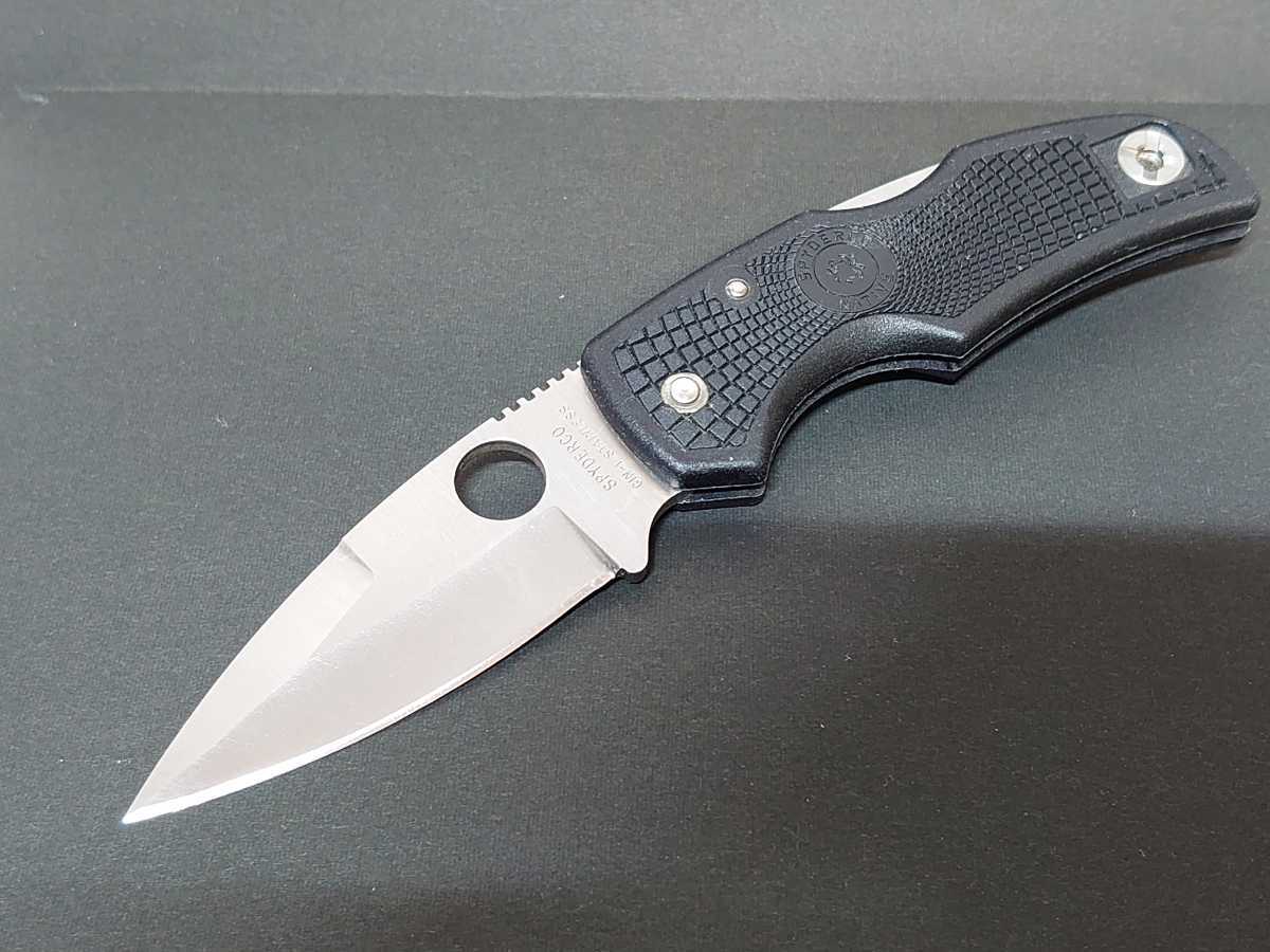 Spyderco スパイダルコ フォールディングナイフ C41BK NATIVE (ナイフ 