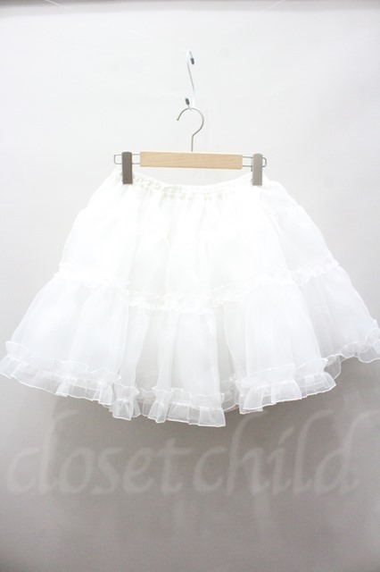 Collection Summer オーガンジー花パニエ(45cm丈)Sky Rabbit×BOGUTA