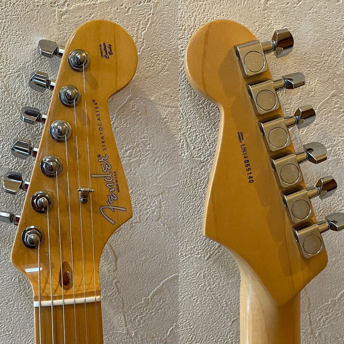 60周年】Fender USA 2014 American Standard Stratocaster Upgrade
