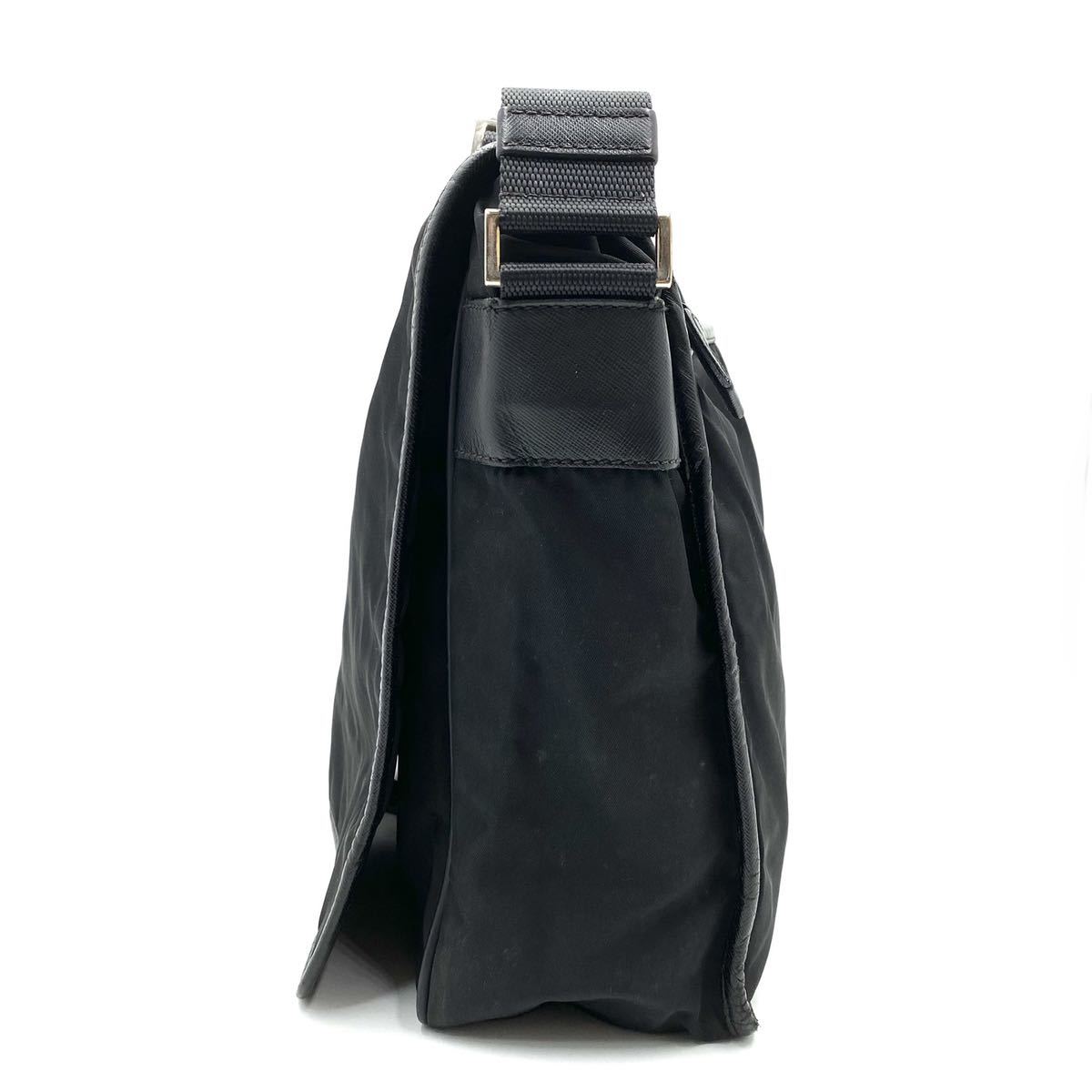 1円～ PRADA プラダ ショルダーバッグ V166 A4サイズ サフィアーノ