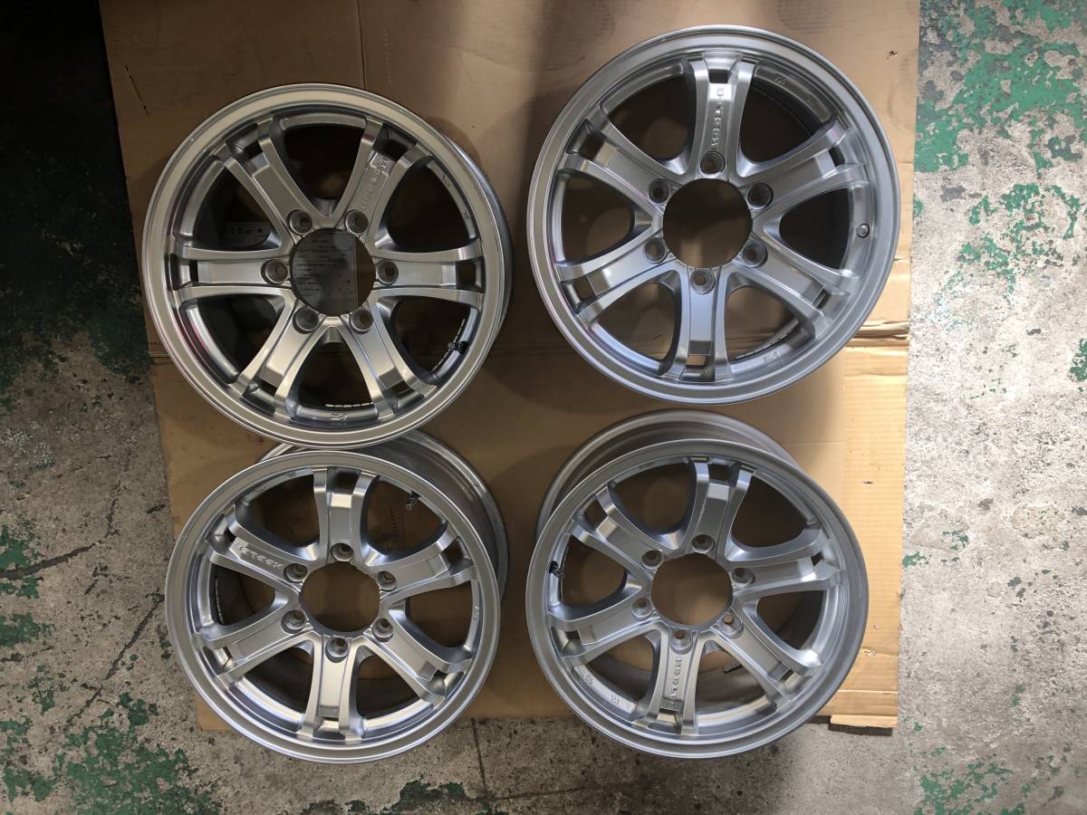 KEELER weds - キーラー 16インチ ウェッズ TACTICS 7J WEDS PCD139.7