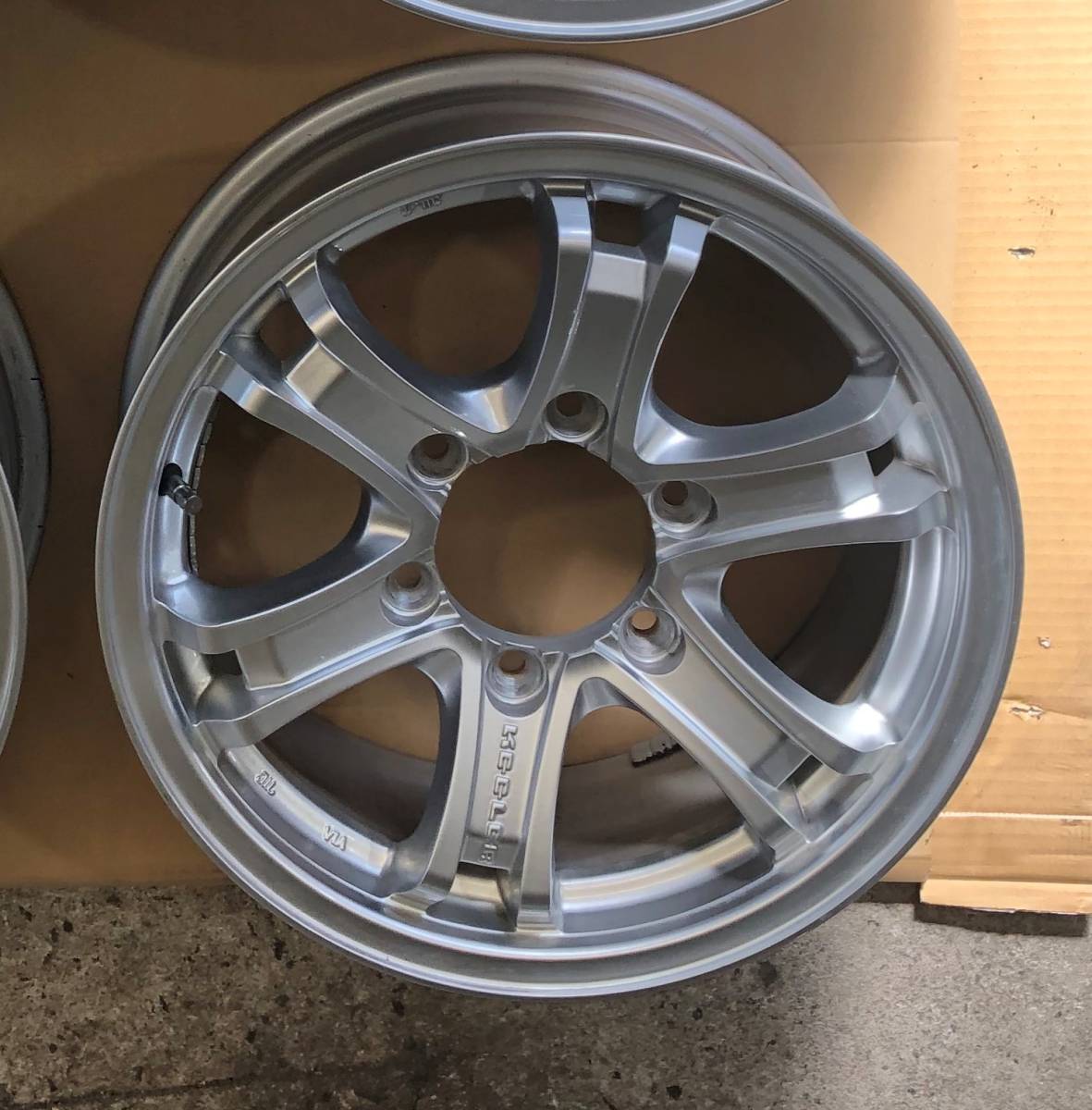 KEELER weds - キーラー 16インチ ウェッズ TACTICS 7J WEDS PCD139.7