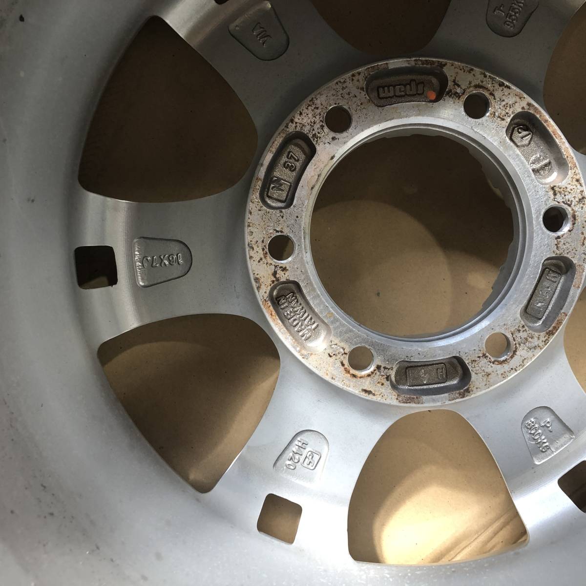 KEELER weds - キーラー 16インチ ウェッズ TACTICS 7J WEDS PCD139.7