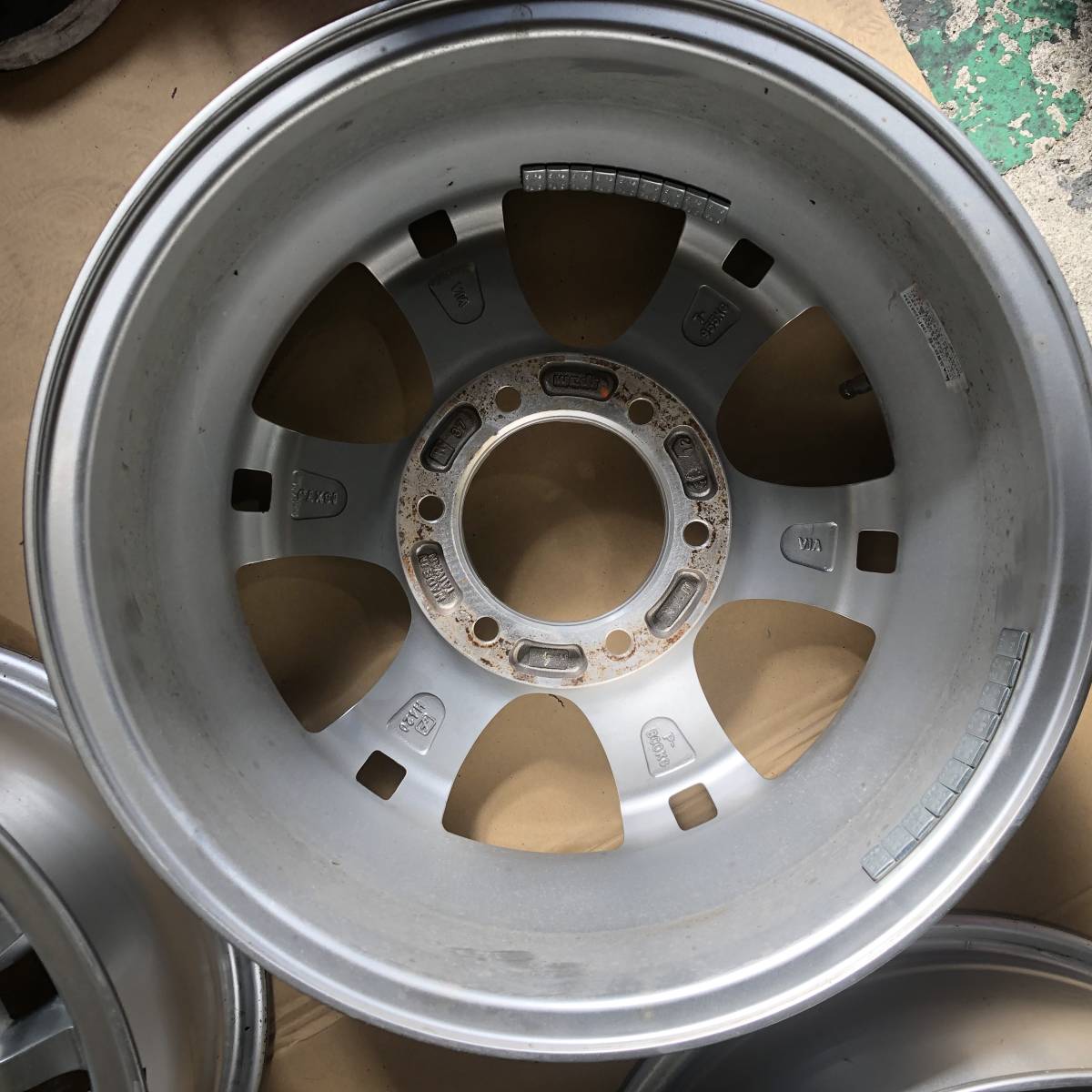 KEELER weds - キーラー 16インチ ウェッズ TACTICS 7J WEDS PCD139.7