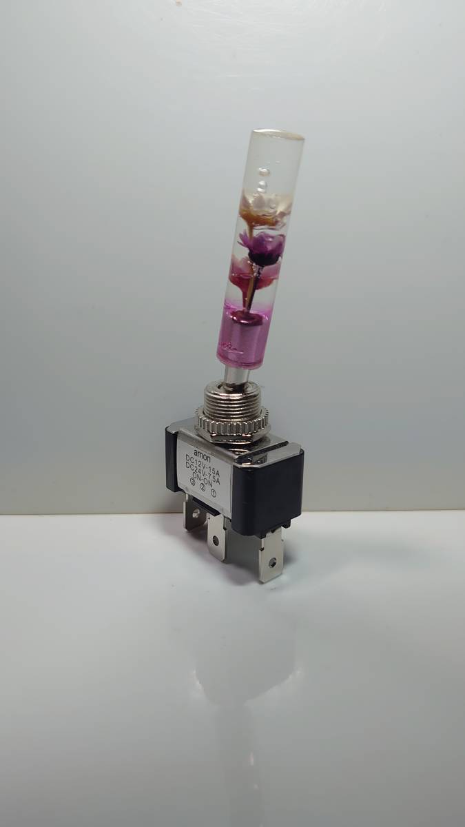 人気！水中花トグルスイッチ 12Vー24Vデコトラ 旧車 暴走族 トラック