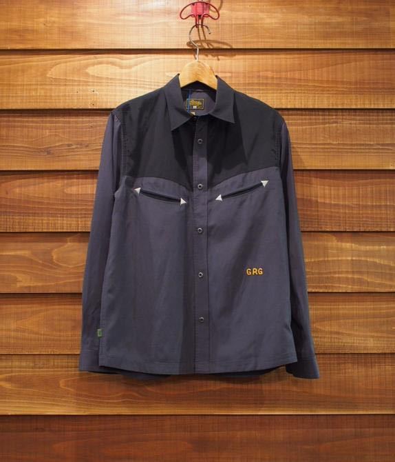 【美品】 19SS GERUGA GR-S-108 COMBI WESTERN SHIRTS ウエスタンシャツ 長袖シャツ