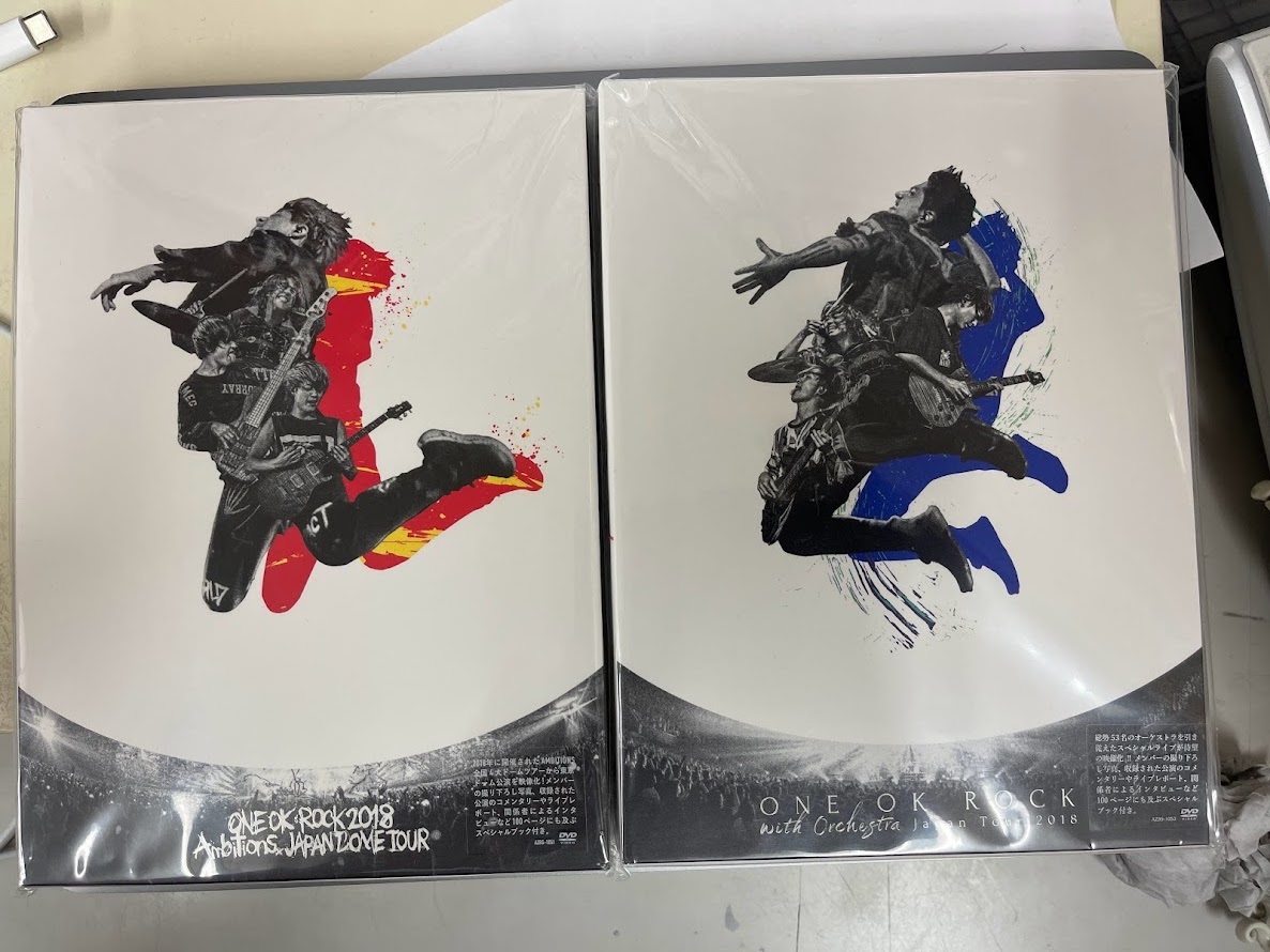 DVD 2枚 セット ONE OK ROCK with Orchestra Japan Tour 2018 ONE OK