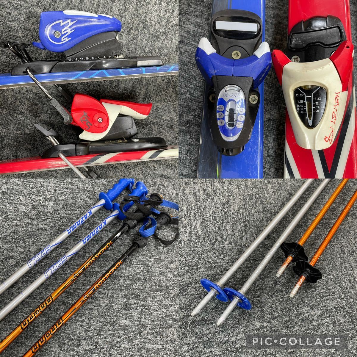子供用スキーセット 板UFLEX STAR70とブーツ カザマSPAX 3J 子供用