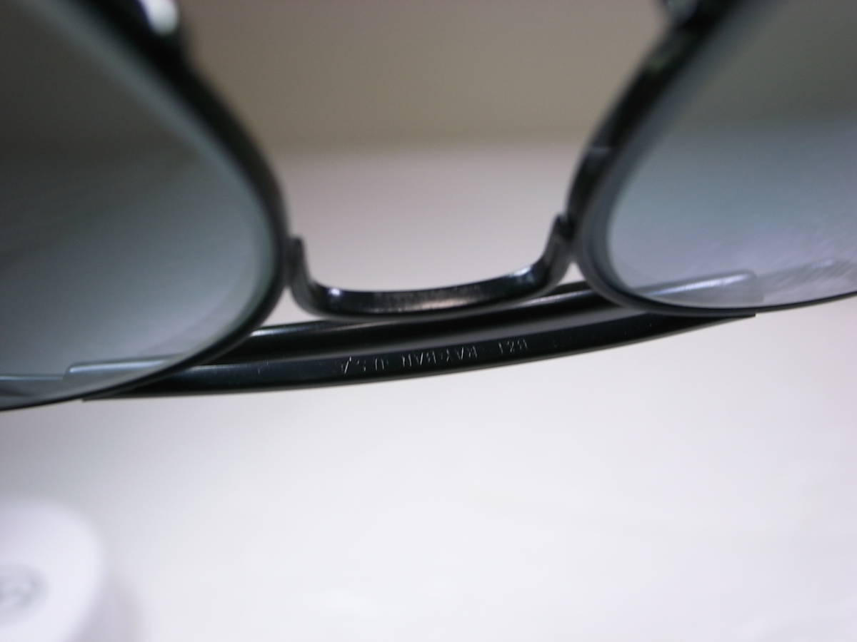 B&L レイバン アウトドアーズマン 70's 調光 ハーフグレイ 米国製 ビンテージ ボシュロム RAYBAN USA ブリッジ表記上下逆個体 ブラック アウトドアーズマン レイバン B&amp;L 希少70s・激レアB&amp;L 調光 希少70's