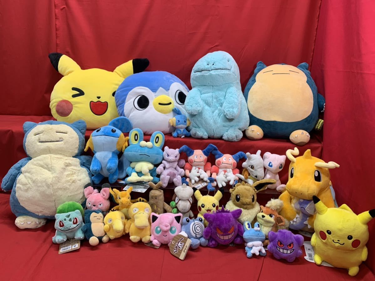 ポケットモンスター ポケモン ぬいぐるみ ミニぐるみ キーホルダー まとめ ピカチュー カビゴン ミズゴロウ カイリュウ 他 タグ付きあり ポケットモンスター 売買されたオークション情報 Yahooの商品情報をアーカイブ公開 オークファン Aucfan Com