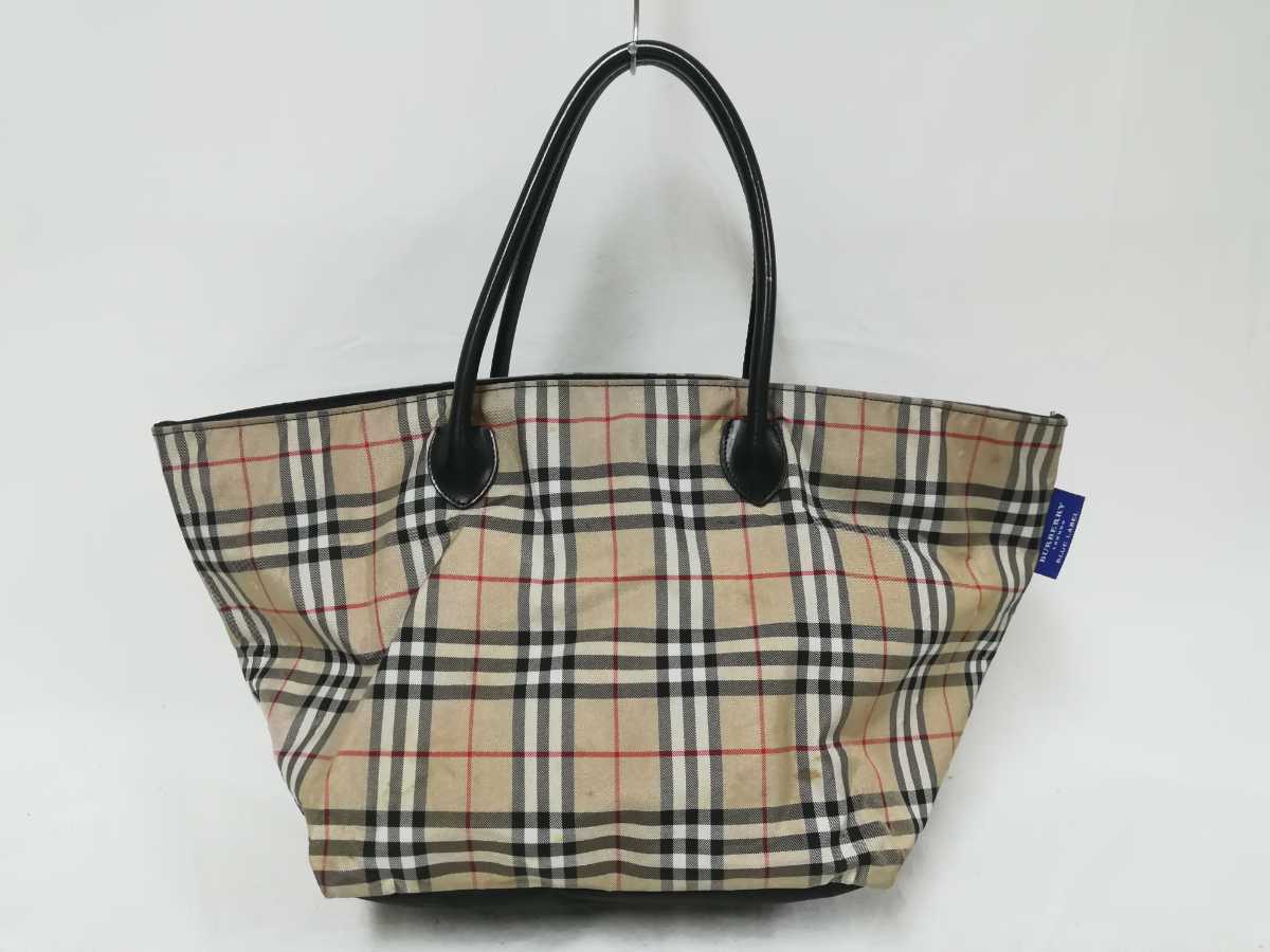 品質保証，定番人気 BURBERRY バーバリーブルーレーベル ノバチェック 