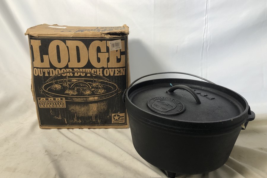 Sale】東京)LODGE ロッヂ ダッチオーブン JDOS 10インチディープ 