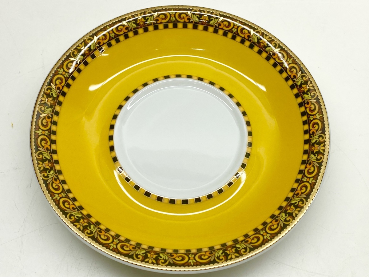 ヴェルサーチ バロッコメデューサイエロー(ローゼンタール) 人気，人気SALE ヴェルサーチ VERSACE ローゼンタール Rosenthal