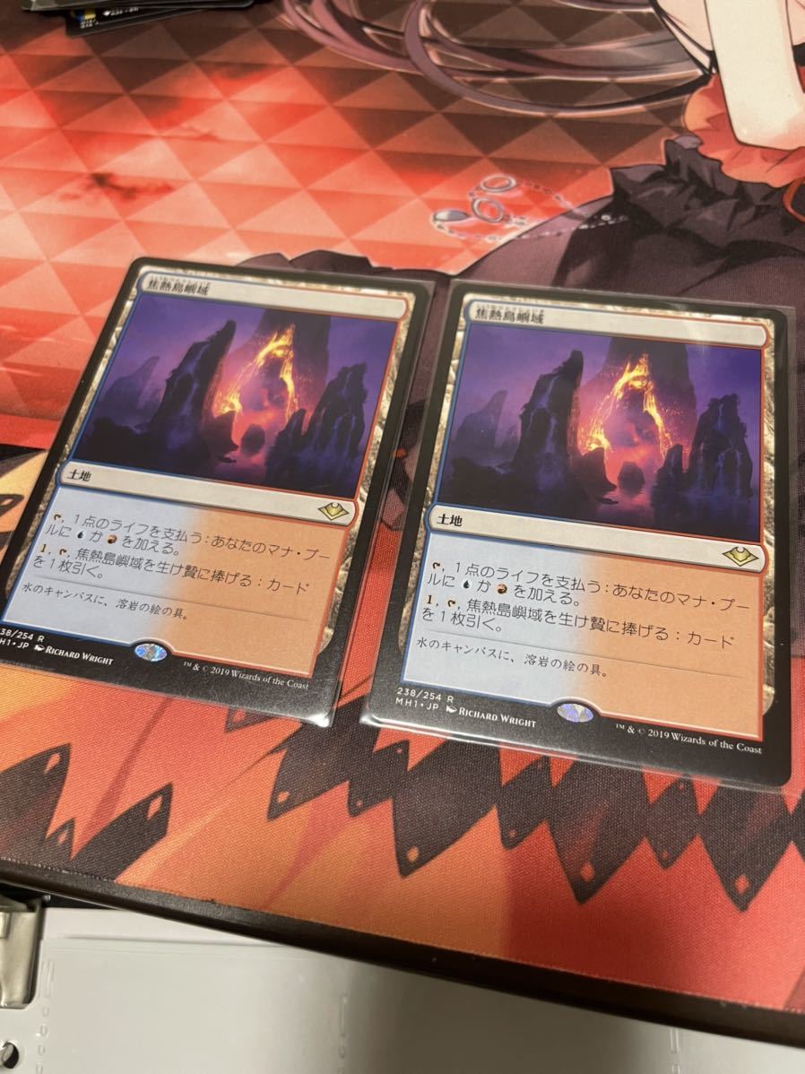 MTG 焦熱島嶼域 日本語版 0 ⁄ ロシア語foil 焦熱島嶼域 日本