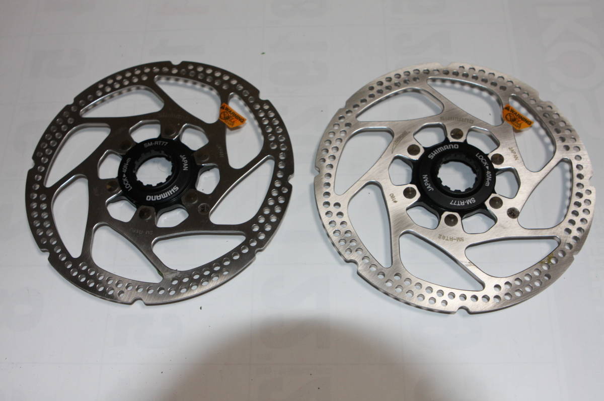 未使用 シマノ SM-RT62 Φ160 ディスクローター2枚 SHIMANO 160mm 2枚