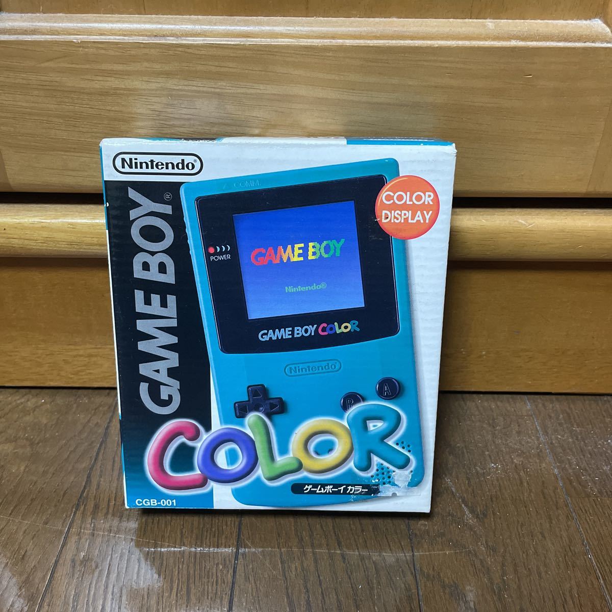任天堂 ゲームボーイカラー CGB-001 ブルー　Nintendo ニンテンドー　GAME BOY ゲーム　希少