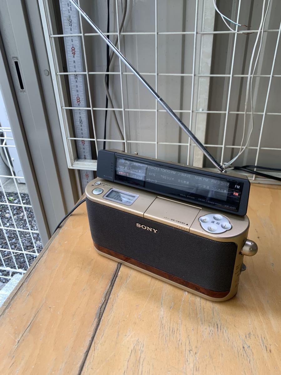 動画あり】SONY ソニー FM AM ラジオ ICF-A101 SONY ソニー ICF-A101
