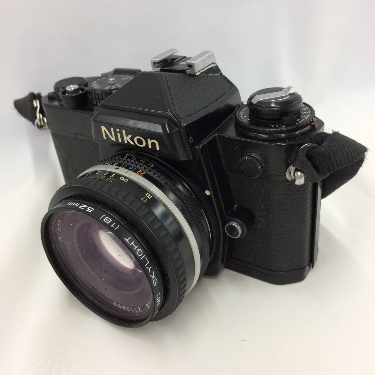 1176960】ニコン Nikon FE + NIKKOR 50/1.8 傷や汚れあり 動作未確認