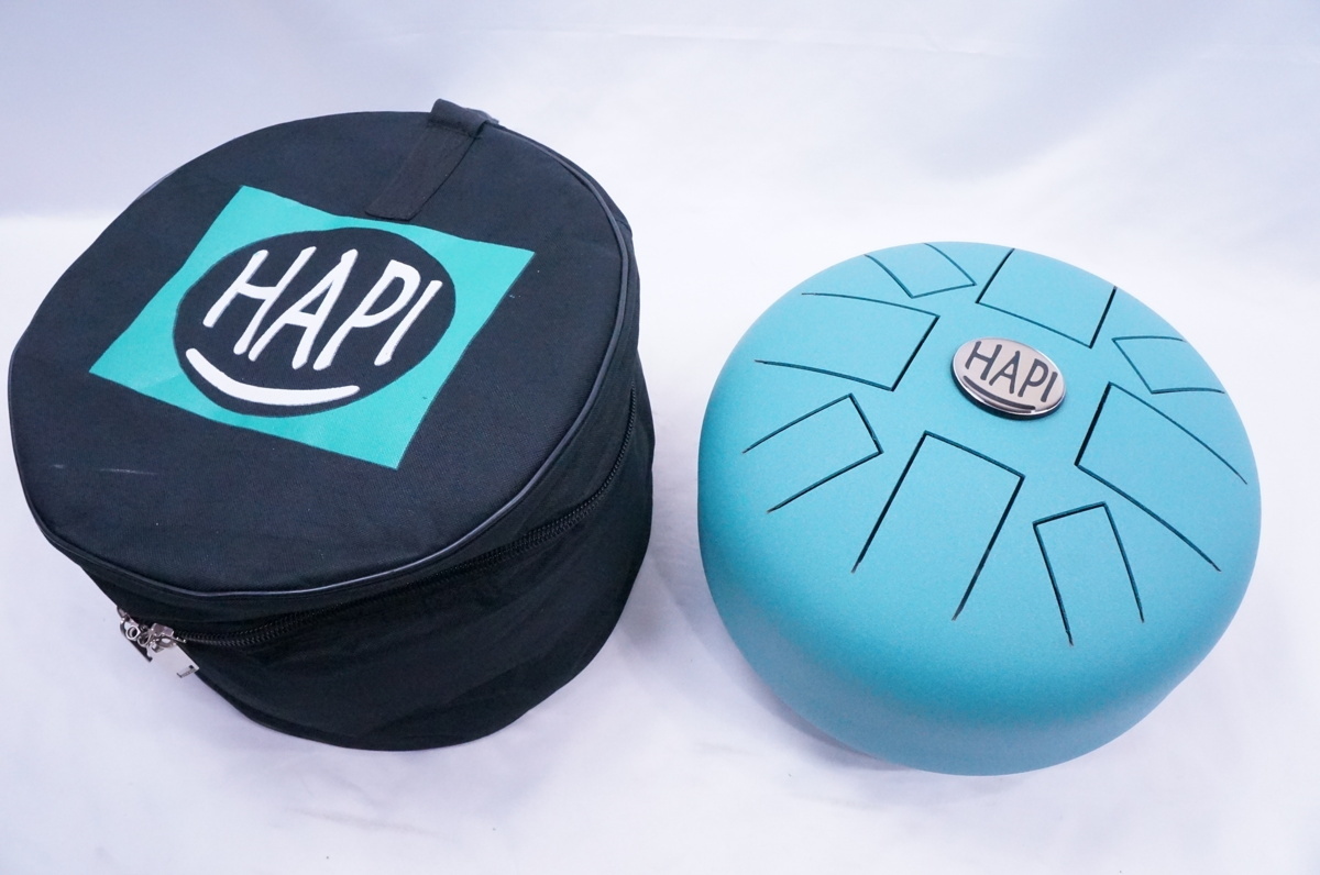222◇【中古】HAPI DRUM/ハピドラム スリットドラム E-MAJOR グリーン