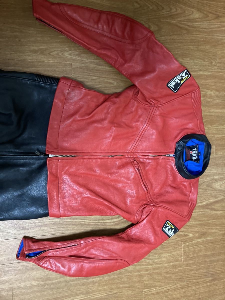 TAKAI PRO SHOP Lサイズ レディース レザーレーシングスーツ 革ツナギ