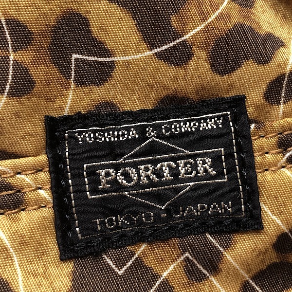 ○超美品 ポーター エックスガール PORTER X-girl 豹柄 レオパード柄