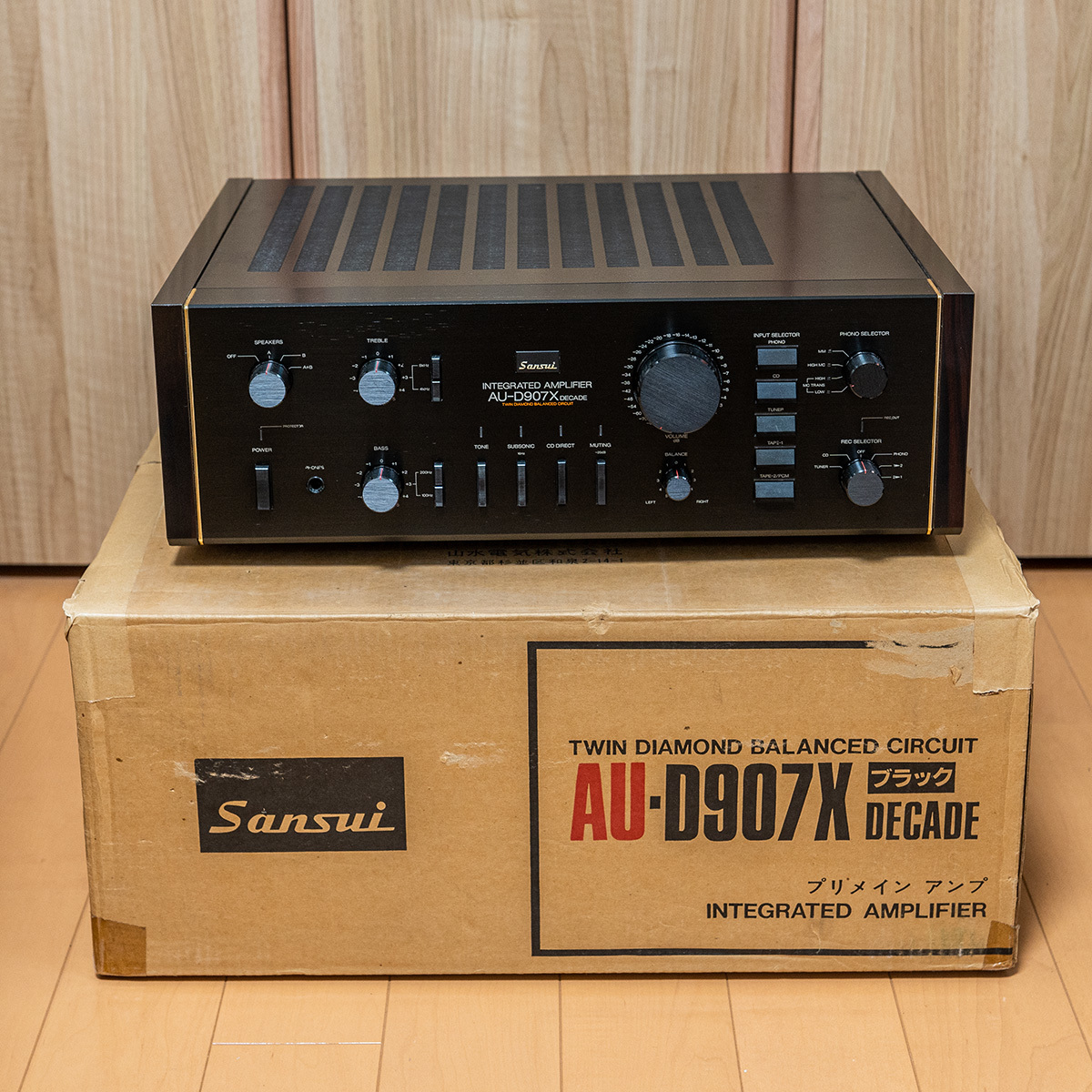 ☆美品 整備済☆ SANSUI サンスイ AU-D907X DECADE ☆完動品☆ 定価193