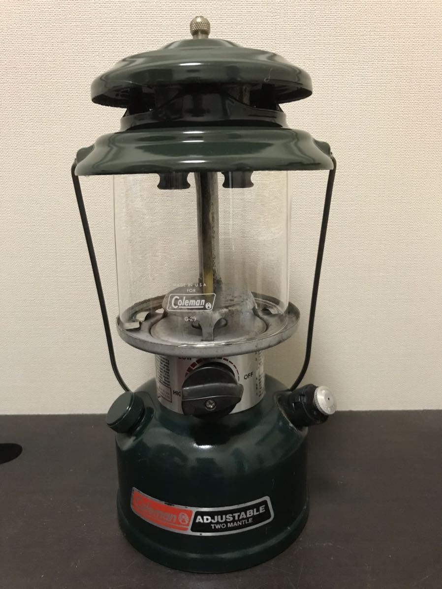 コールマンガソリンツーマントルランタン 1993年7月製造 ビンテージ