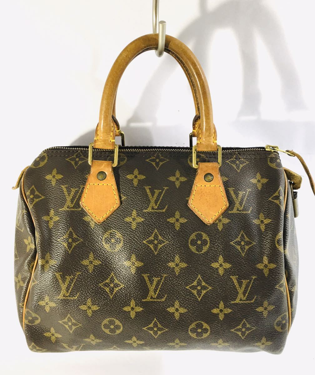 1円☆ 良品 ルイヴィトン LOUIS VUITTON モノグラム スピーディ25 