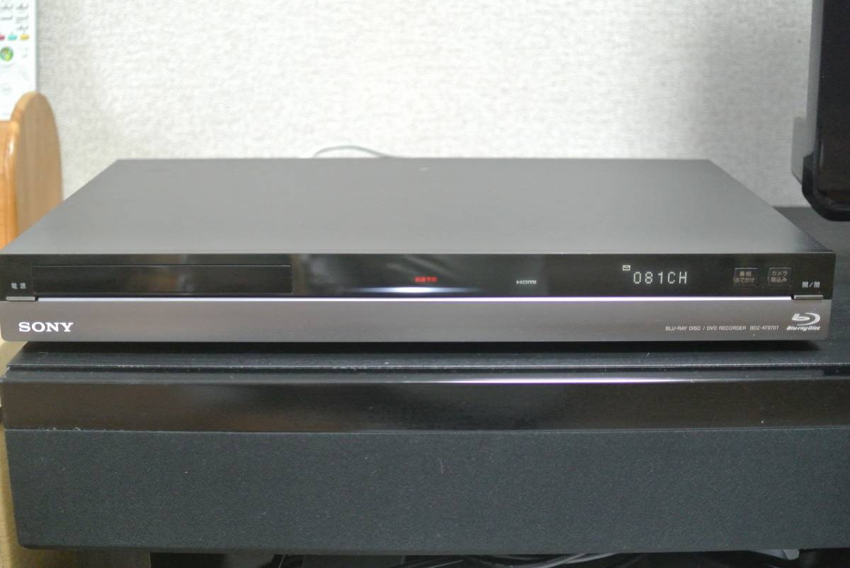 SONY ブルーレイレコーダー BDZ-AT970T 1TB ジャンク品SONY BDZ-AT970T