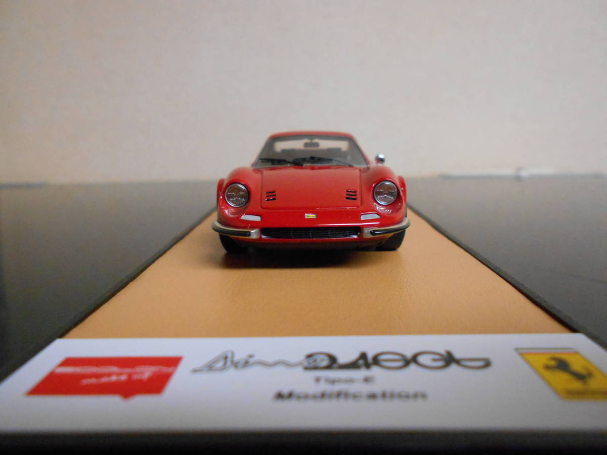 メイクアップ アイドロン 1/43 フェラーリ ディノ 246 GT TypeーE