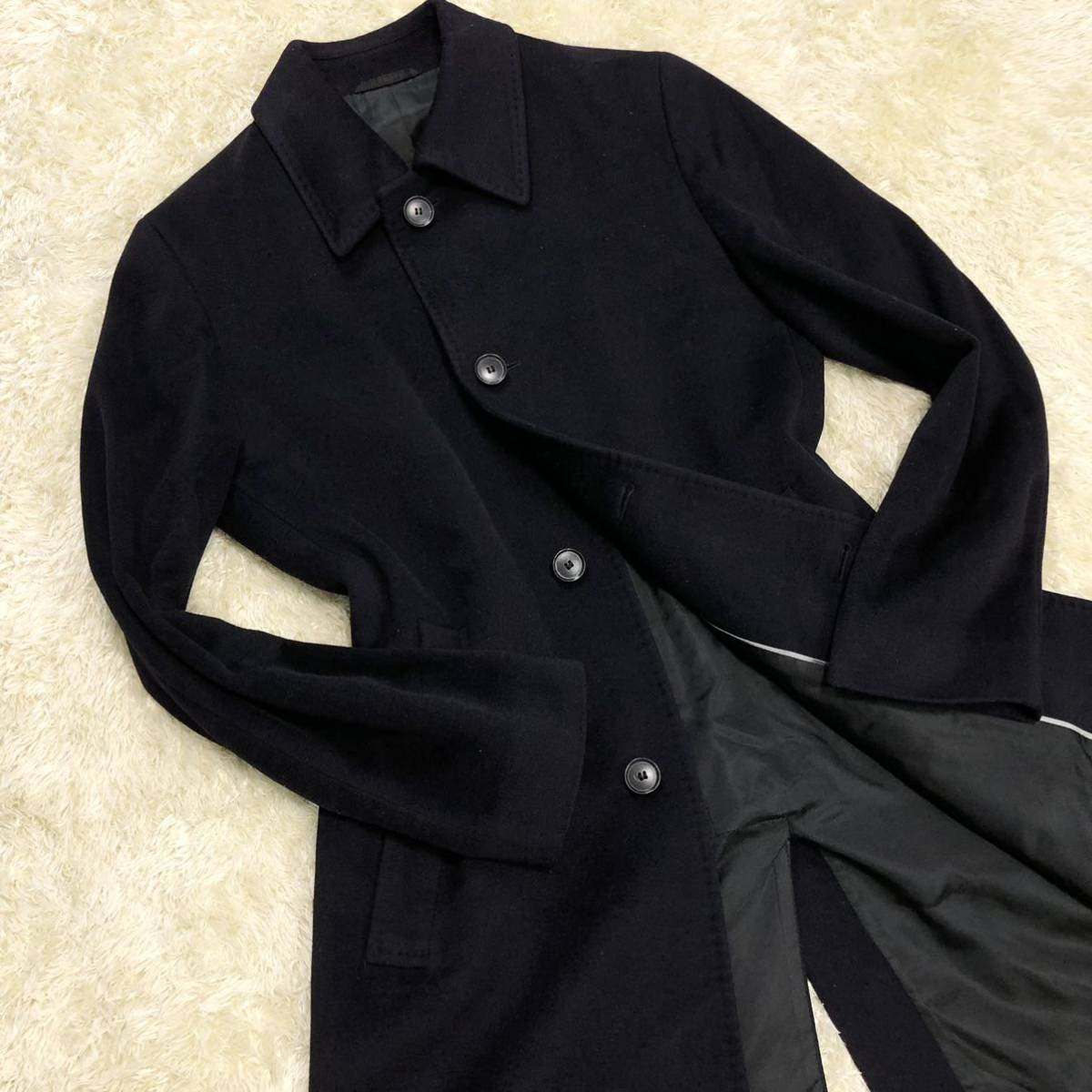 ☆未使用に近い☆極上のカシミヤ 『大人の贅沢品』 ヒューゴボス HUGO 