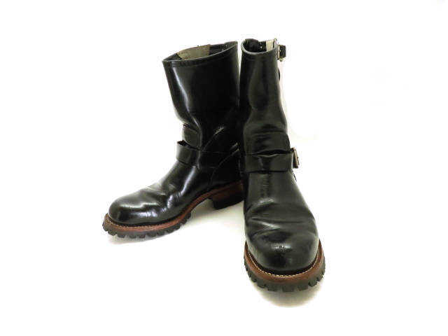 1円 レッドウイングブーツ Vibramソール メンズ ブーツ ブラック AR031