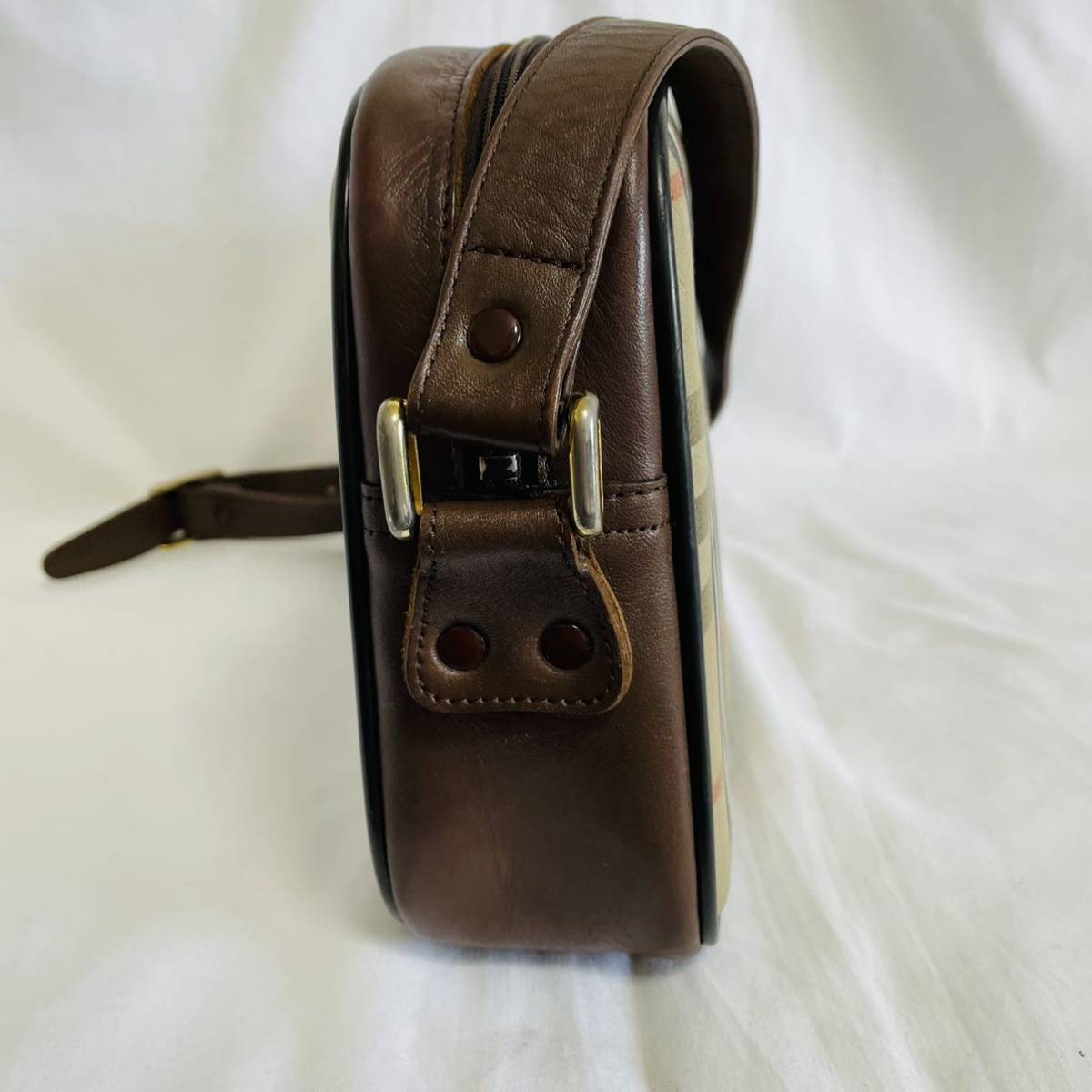 1円スタート 希少 ヴィンテージ Burberry バーバリー ノバチェック 